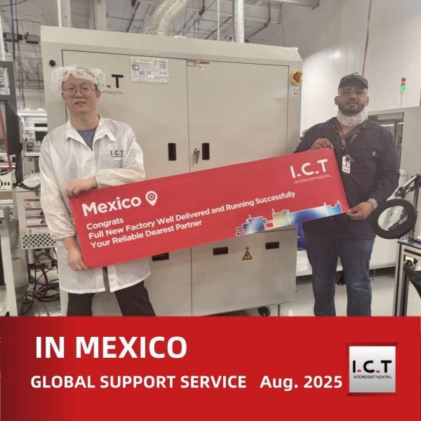 ICT -overzee ondersteuning voor verticale uithardingsoven in Mexico