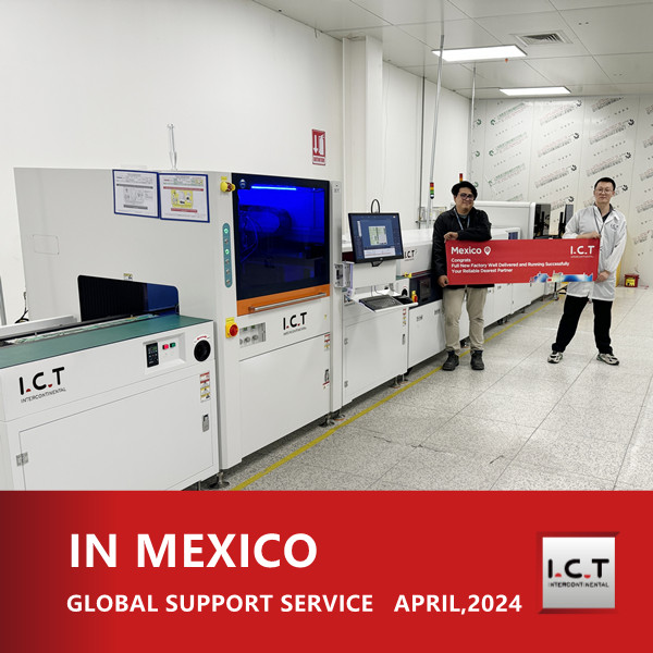 ICT levert een conforme coatinglijn met retourfunctie in Mexico